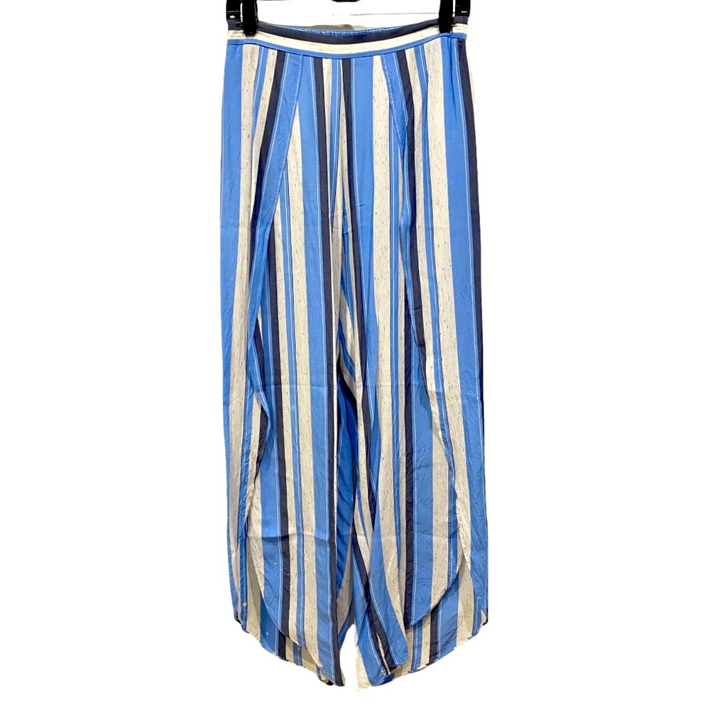 DREW Tulip Pants Ocean Stripe Size Small